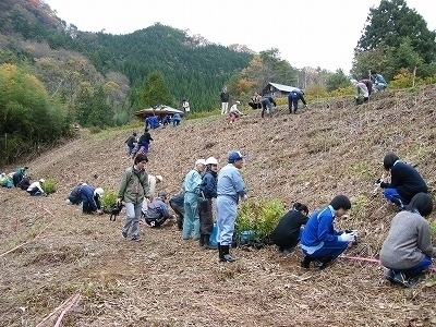 2009年「出雲ふるさとの森」植樹祭
